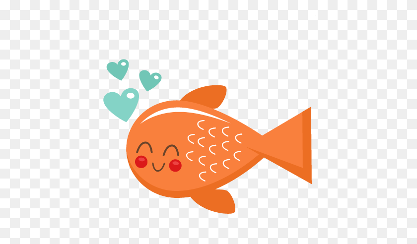 432x432 Cute Fish Clipart - Fish Clipart Transparent Background