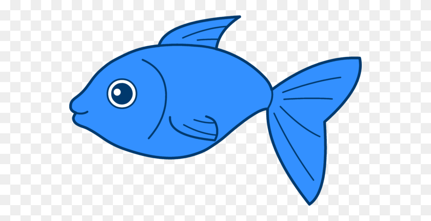 570x371 Cute Fish Clipart Clipartfest Wikiclipart - Fish PNG Clipart