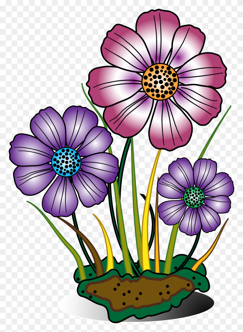 1331x1854 Симпатичный Цветочный Клипарт Free - Free Lavender Clipart