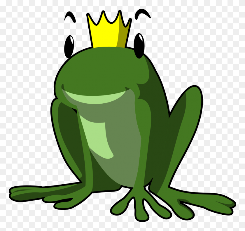 900x844 Cute Frog Prince Clipart - Princess And The Frog Clipart