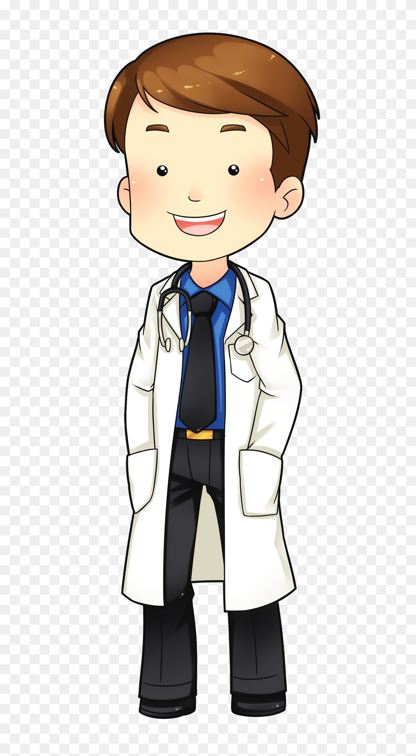 700x1465 Cute Girls Nurse And Doctor Clipart, Career Clipart Doctor Kids - Career Clipart For Kids