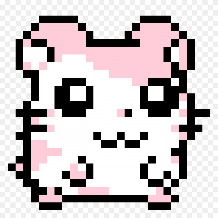 2600x2600 Cute Hamster Pixel Art Maker - Pixel Art PNG