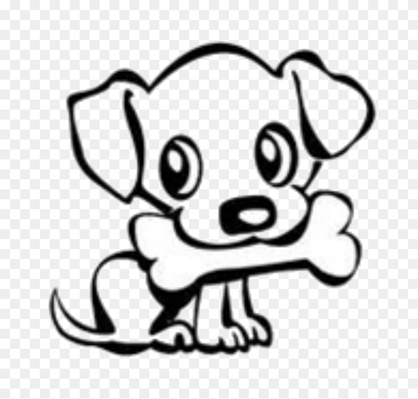 1761x1674 Cute Hot Dog Drawings Anime Tumblr Really Puppy - Happy Bulldog Clipart