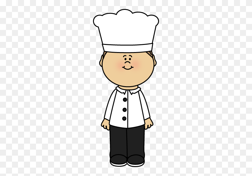 220x528 Cute Kid Chef Clipart Black And Whiyte Collection - Kids Talking Clipart Black And White