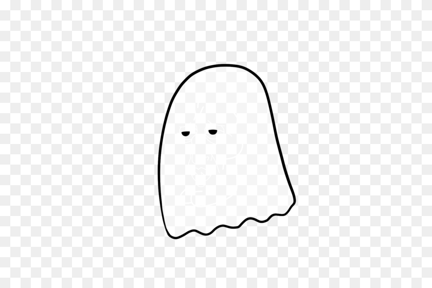 500x500 Cute Little Semi Transparent Sleepy Ghost To Drag Around Via Tumblr - Ghost PNG Transparent