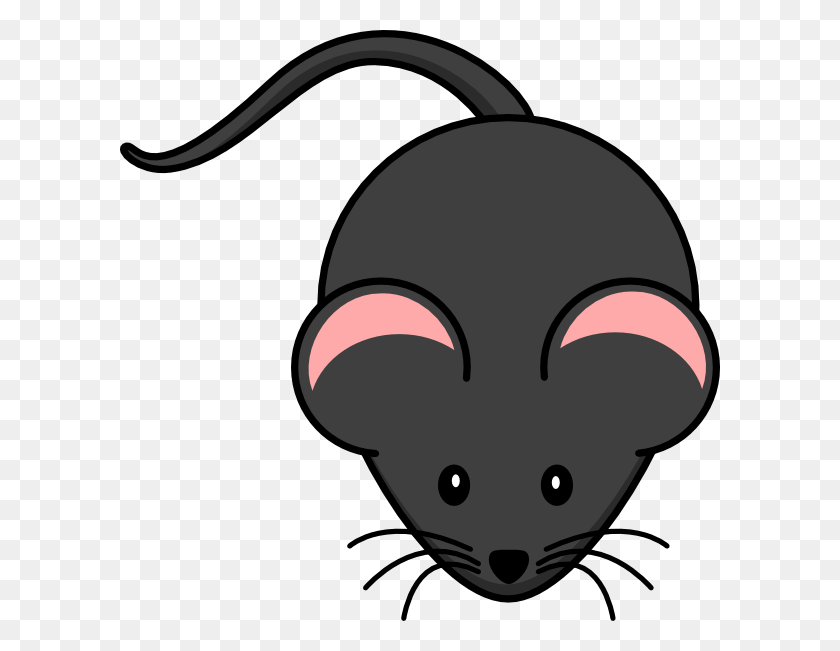 600x591 Cute Mouse Pink Clipart - Cute Mouse Clipart