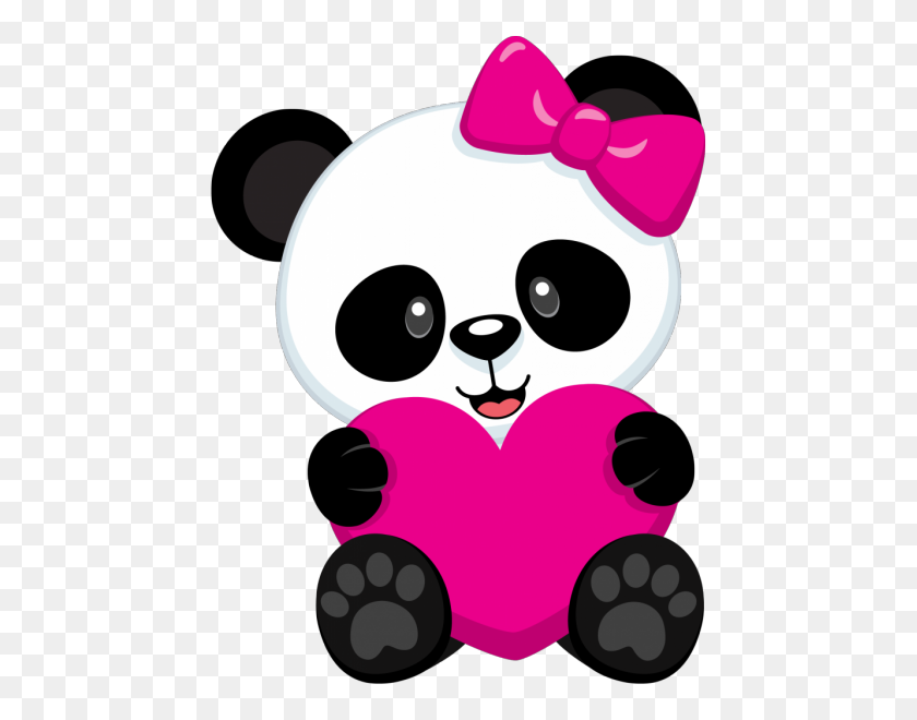 457x600 Cute Panda Transparent Image Png Arts - Panda PNG