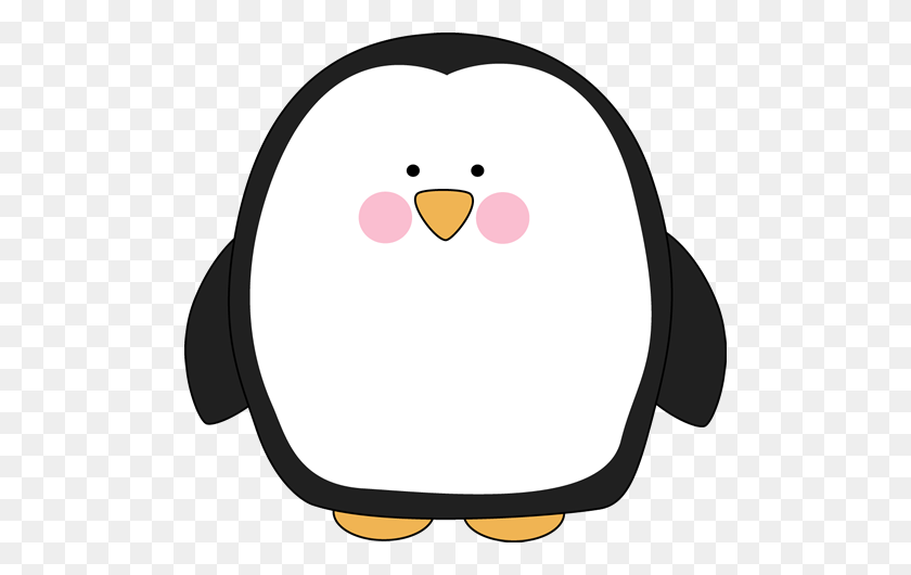 500x470 Cute Penguin Clipart - Cute Narwhal Clipart