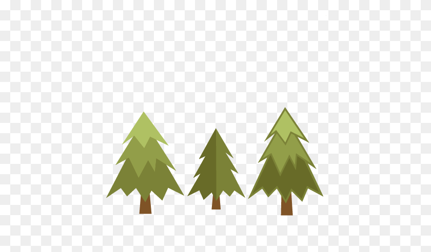432x432 Cute Pine Tree Clipart - Pine Forest Clipart