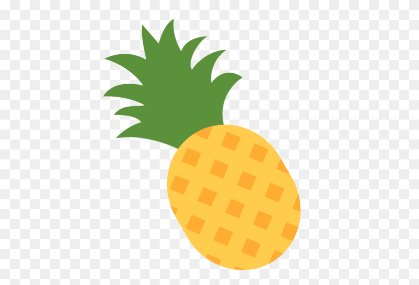 512x512 Cute Pineapple Clip Art - Cute Pineapple Clipart