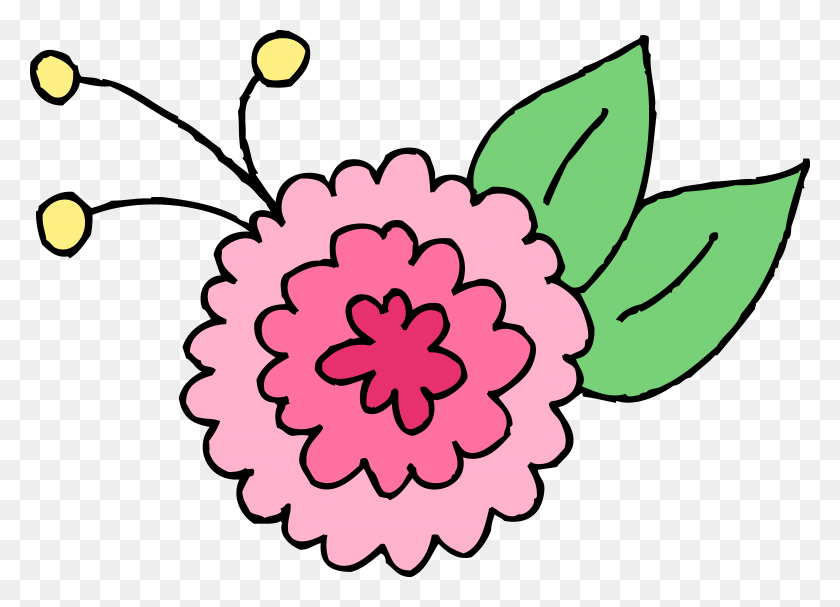 5688x3992 Bonita Flor De Crisantemo Rosa - Bonita Flor Clipart