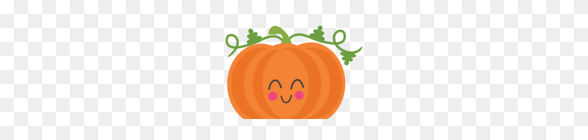 200x140 Cute Pumpkin Clipart Cute Pumpkin Clipart - Calabaza Monograma Clipart