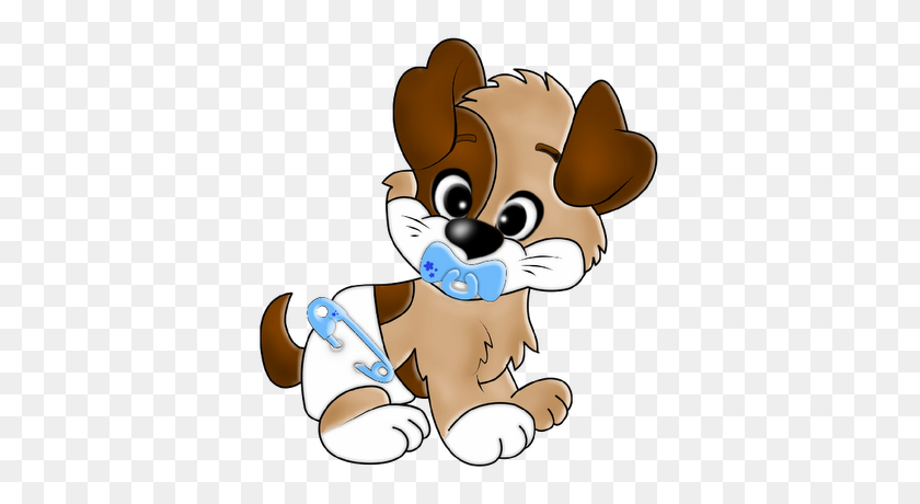 400x400 Cute Puppy Dogs - Puppy Dog Clipart