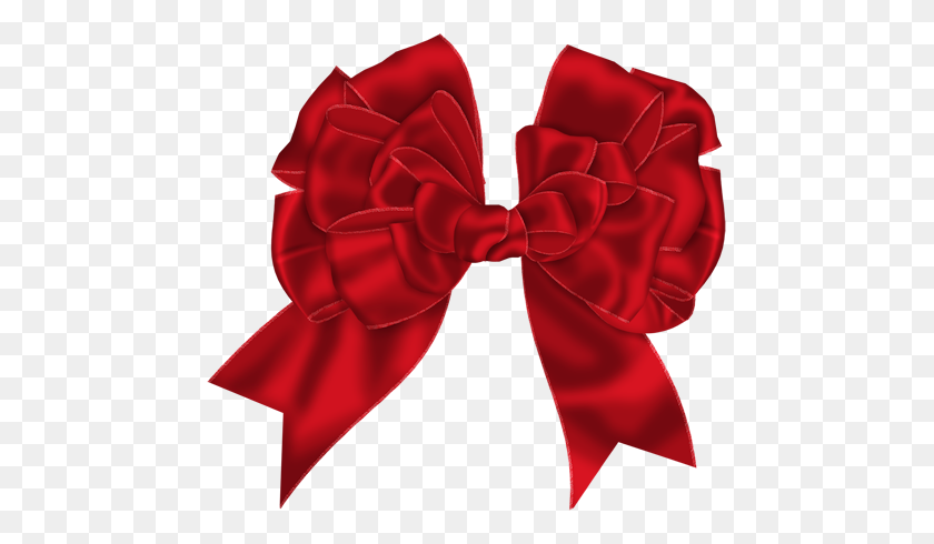 467x430 Cute Red Bow - Cute Bow Clipart