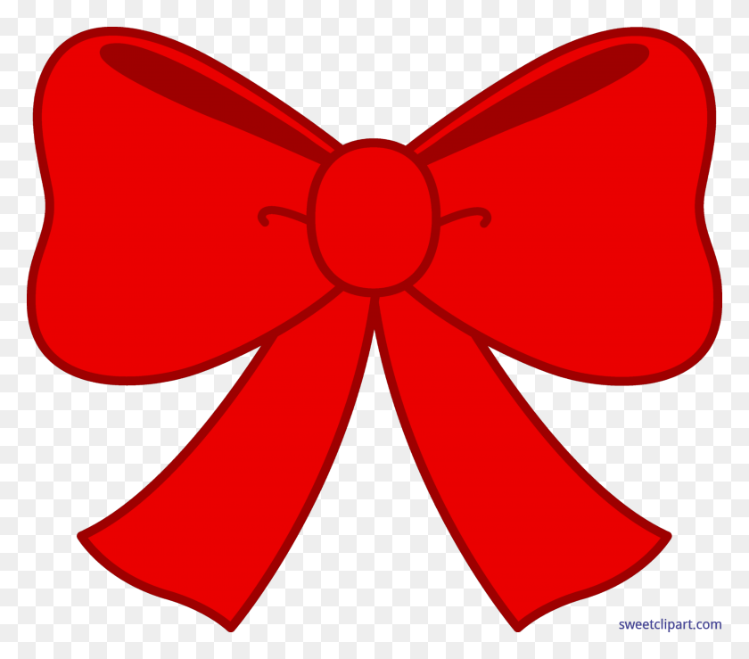 3596x3132 Cute Red Bow Clip Art - Skype Clipart