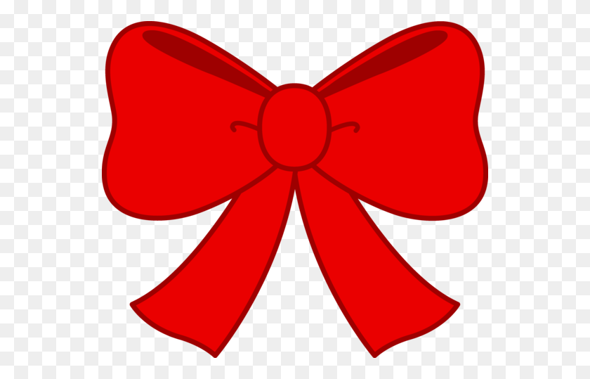 550x479 Cute Red Bow Clipart - Red Clipart