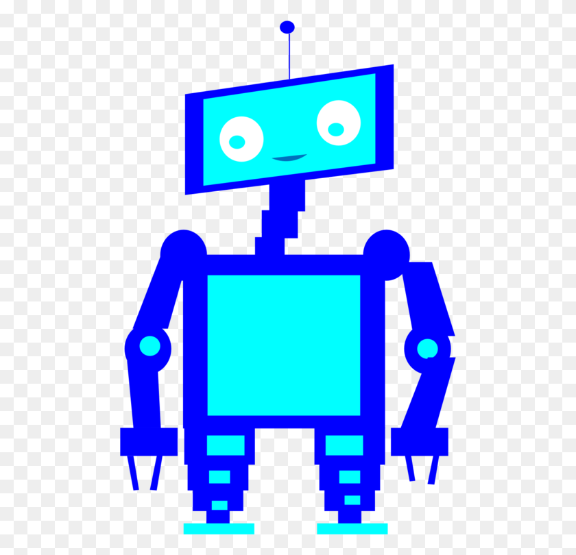 490x750 Милый Робот Компьютерные Иконки Мультфильм Логотип - Милый Робот Клипарт