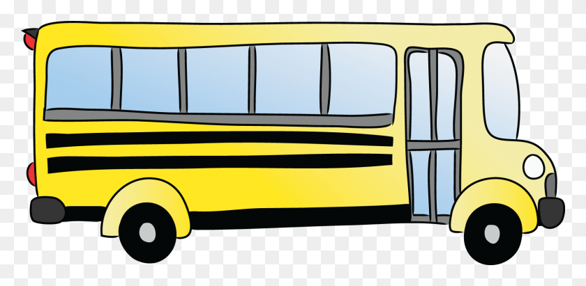 1636x737 Симпатичный Школьный Автобус Картинки Бесплатные Картинки Clipartix - Школьный Клипарт Прозрачный Фон