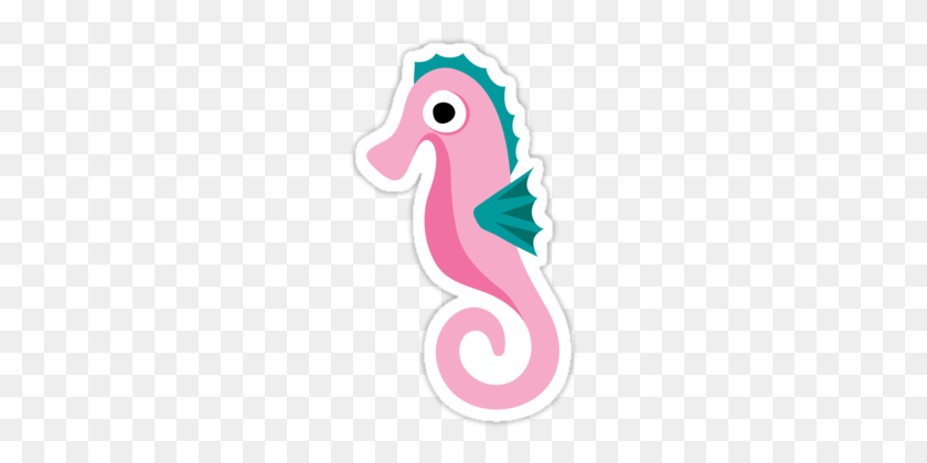 375x360 Cute Seahorse Png Clipart - Seahorse PNG