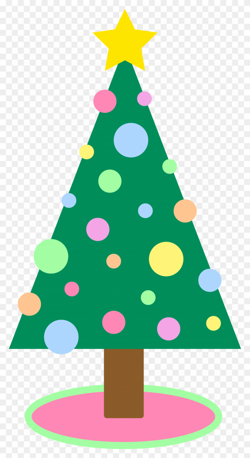 817x1547 Imágenes Prediseñadas De Árbol De Navidad Simple Y Lindo - Árbol De Dibujos Animados Png
