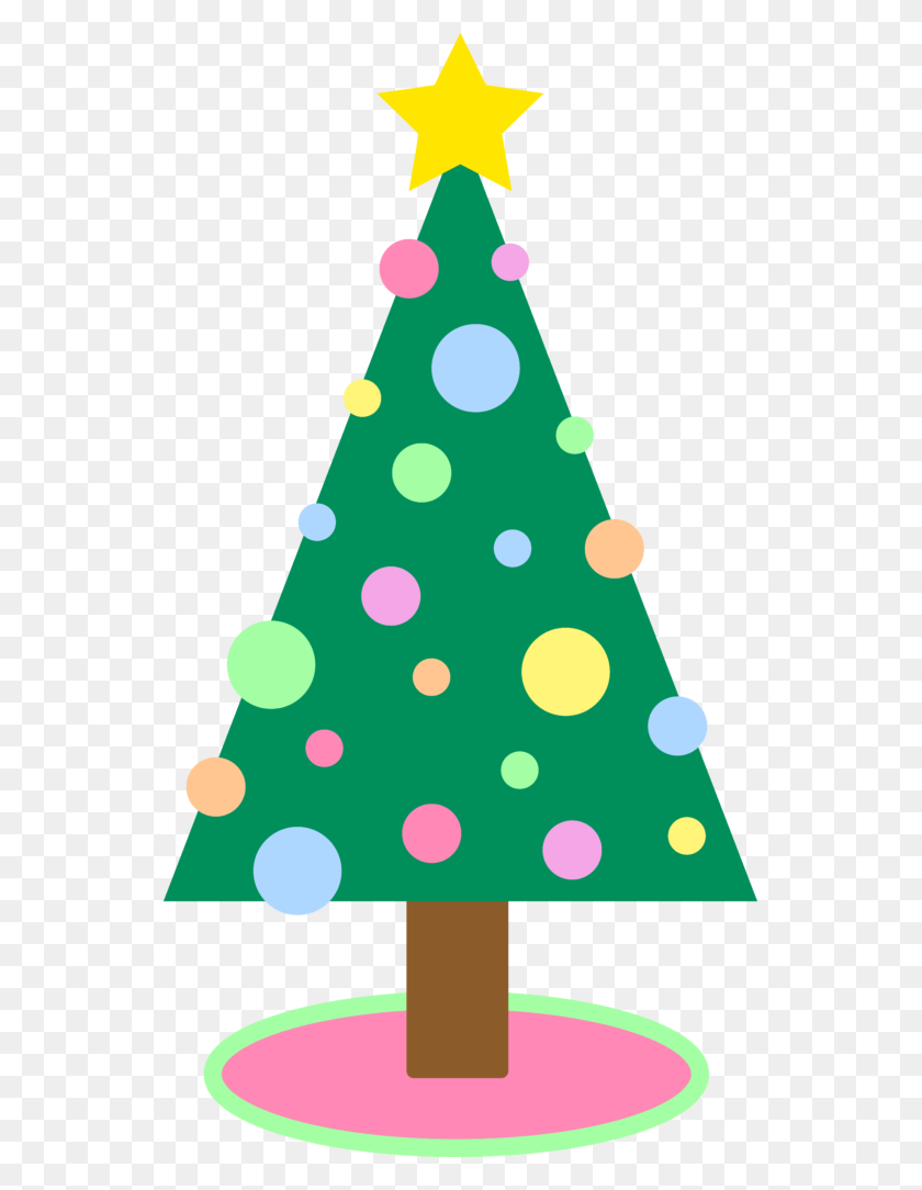 541x1024 Cute Simple Pastellored Christmas Tree Free Clip Art Clipartingcom - Cute Llama Clipart