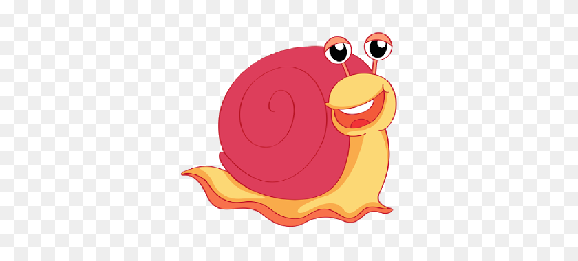 320x320 Cute Snail Cartoon Royalty Free Cliparts, Vectors, And Stock - Bobsled Clipart
