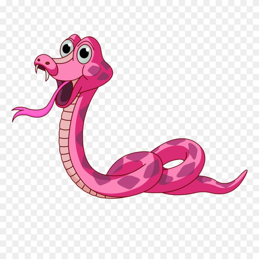 1024x1024 Cute Snake Transparent Png Vector, Clipart - Snake Cartoon PNG