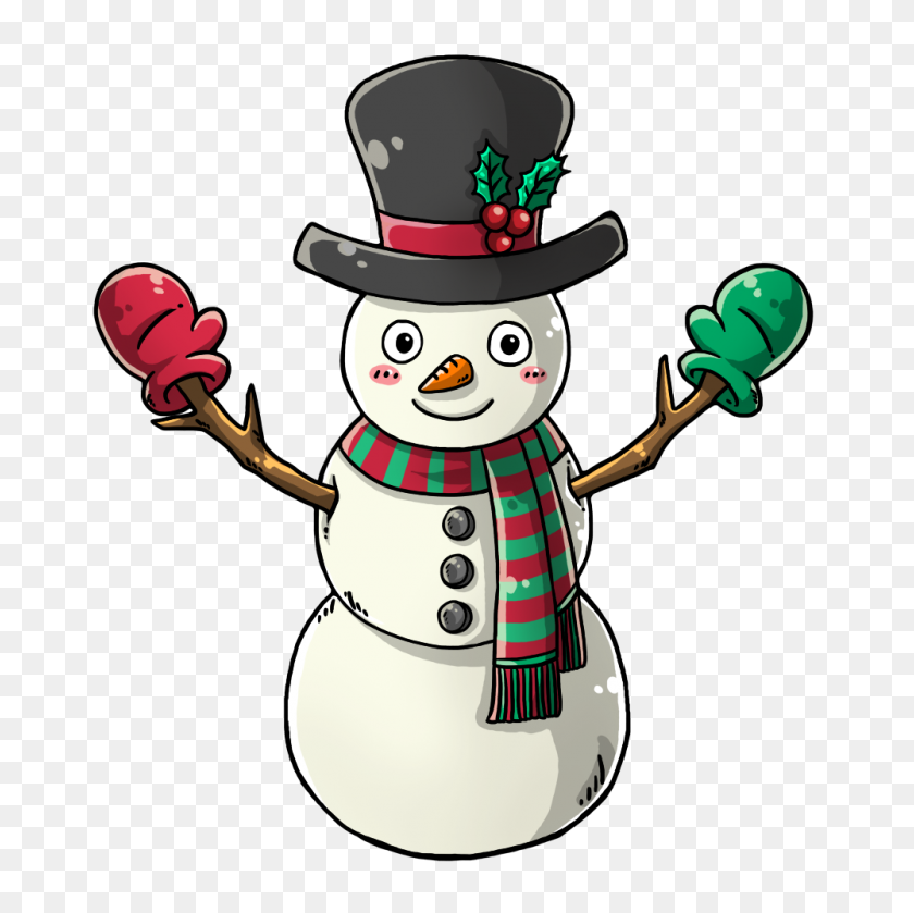 1000x1000 Cute Snowman Clip Art Free Snowman Clipart Free Cliparts That - Snowman Clipart