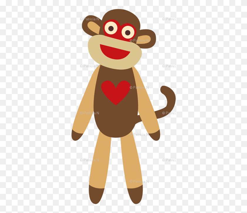 356x665 Cute Sock Monkey Wallpaper - Sock Monkey Clip Art