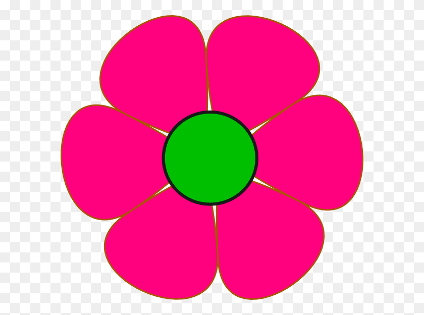 600x564 Весенний Цветочный Клипарт - Весенние Цветы Бесплатный Клипарт