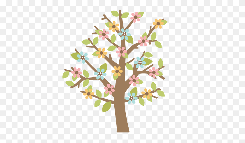 432x432 Cute Spring Tree Clip Art Cliparts - Cute Tree Clipart