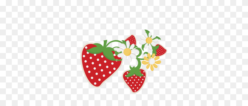 300x300 Cute Strawberry Clipart, Strawberry Clipart Cartoon - Strawberry Vine Clipart