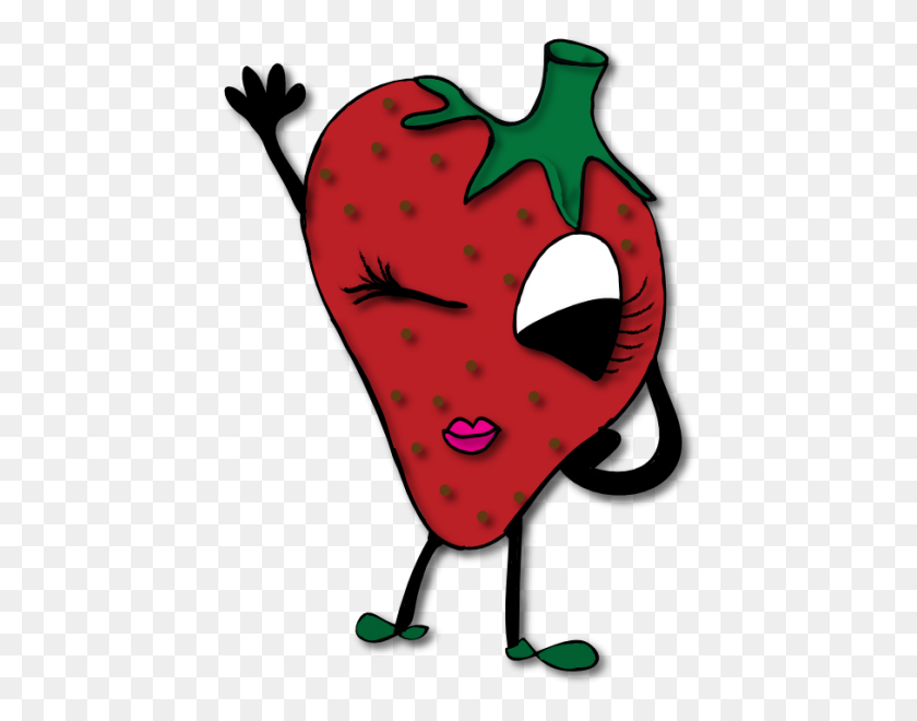 440x600 Cute Strawberry Clipart Nice Clipart - Strawberry Clipart