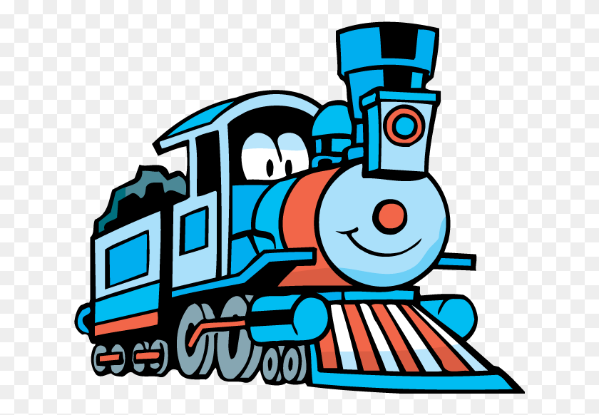 632x522 Cute Toy Train Old Engine Locomotive Design Element - Old Train Clipart