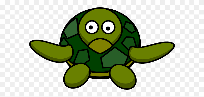 600x342 Cute Turtle Clip Arts Download - Sea Turtle Clipart