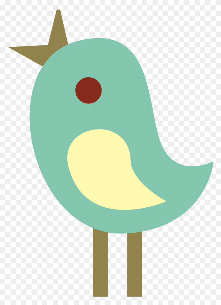 958x1350 Cute Tweet Birds Clip Art - Post It Clipart