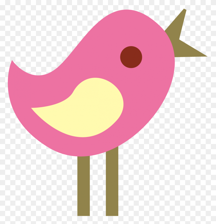 1125x1171 Cute Tweet Birds Clip Art - Shutterstock Clipart