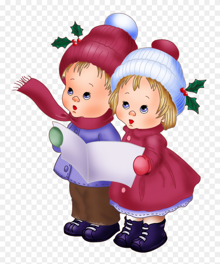 1189x1443 Симпатичные Старинные Дети Png Клипарт Рождественские Картинки - Рождественский Клипарт Симпатичные
