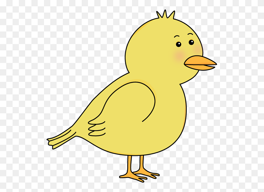 543x550 Симпатичные Желтые Птицы Картинки - Желтая Птица Клипарт