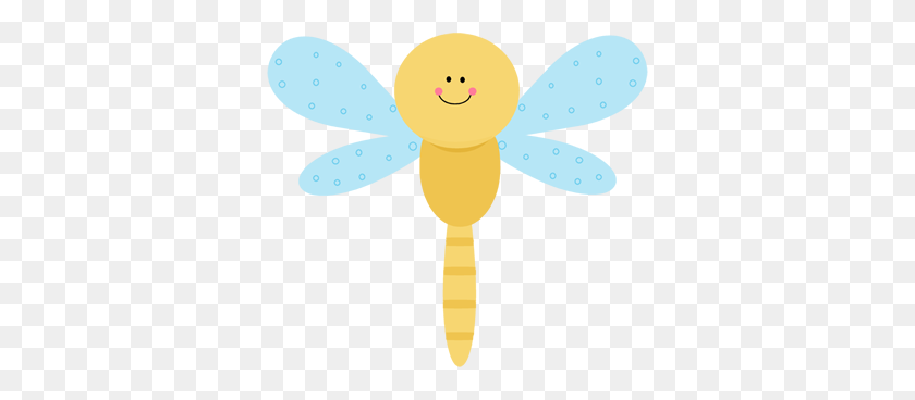 350x308 Cute Yellow Dragonfly Clip Art - Free Dragonfly Clipart