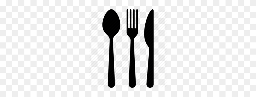 260x260 Cutlery Clipart - Wooden Spoon Clipart