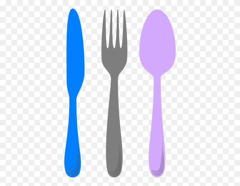 390x592 Cutlery Clipart - Kitchen Knife Clipart