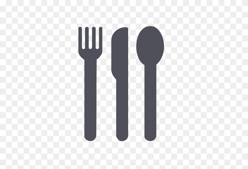 512x512 Cutlery, Dinner, Eat, Eating, Fork, Knive, Lunch, Restaurant - Lunch PNG