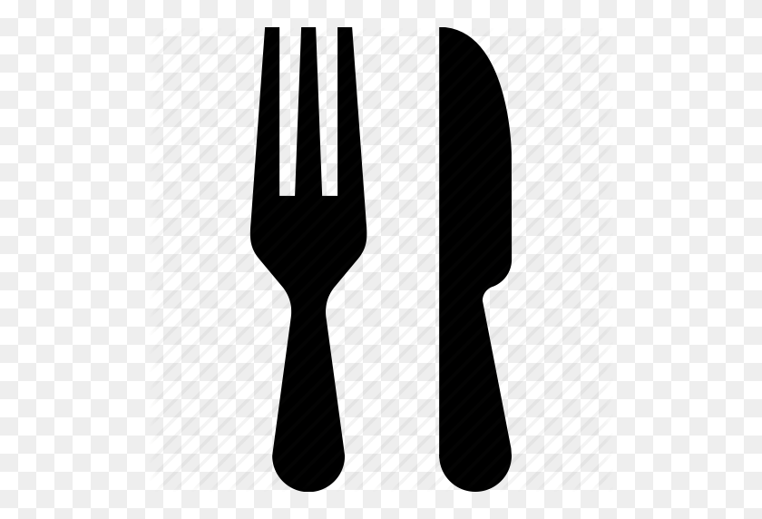512x512 Cutlery, Fork, Knife, Meal, Silverware, Spoon Icon - Silverware PNG