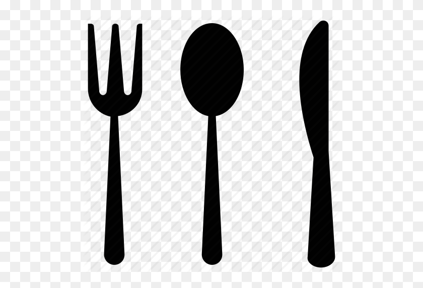 512x512 Cutlery, Fork, Knife, Spoon Icon - Fork Knife Clipart