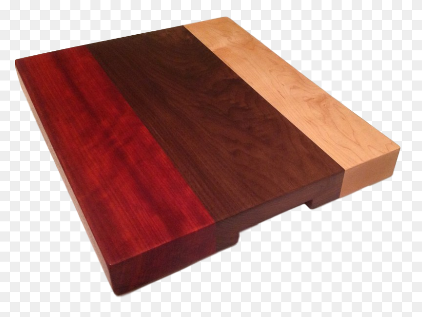 800x585 Cutting Board X Large Bloodwood Walnut Maple - Cutting Board PNG