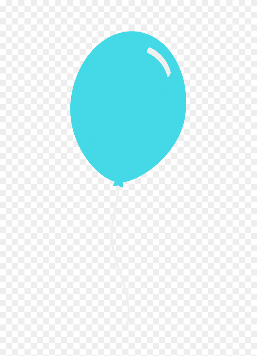 1588x2246 Cyan Balloon Png Free Download - Blue Balloon PNG