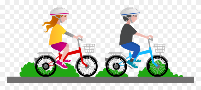 797x323 Cycling Clipart Bike Safety - Clipart Bike Riding