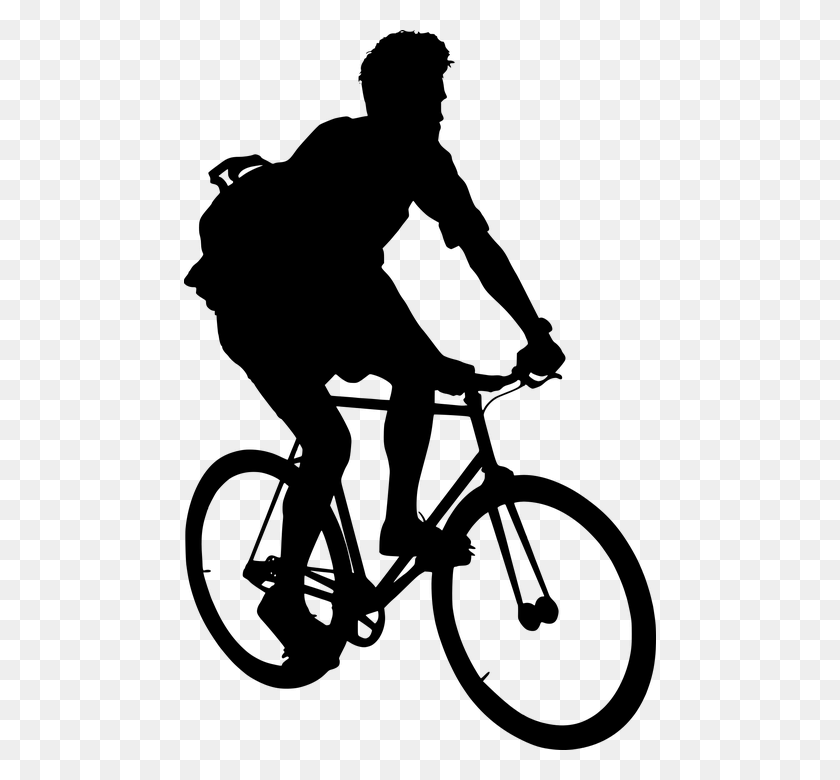 472x720 Cycling, Cyclist Png - Cyclist PNG