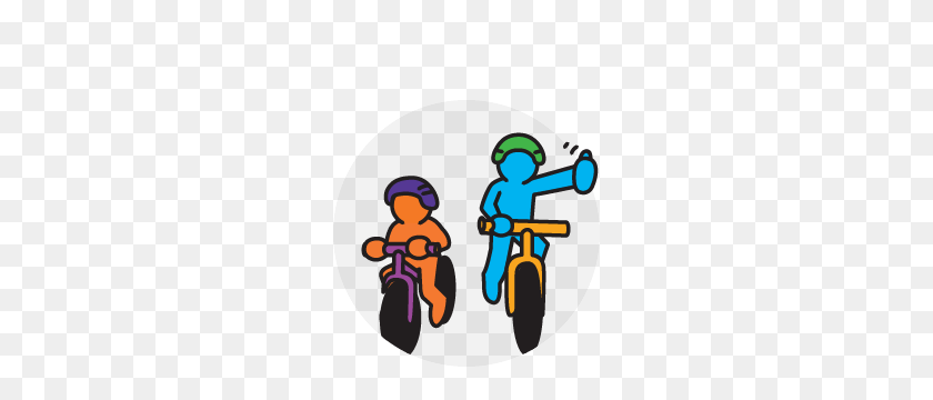 240x300 Cycling For Kids Kids' Activities - Kid Riding Bike Clipart